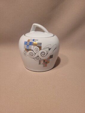 Noritake Aspiration 8447 Sugar Bowl with Lid NEW